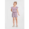 NAME IT KIDS playsuit lila/wit