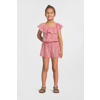 NAME IT KIDS playsuit roze/oranje/wit