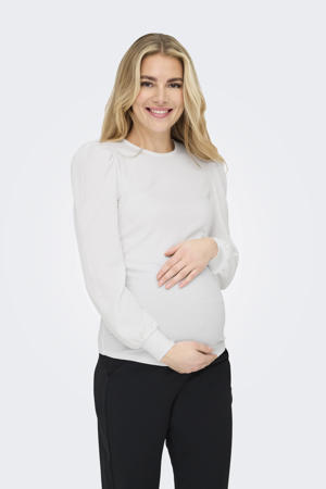 zwangerschaps blousetop wit