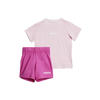 adidas Sportswear shirt + short roze