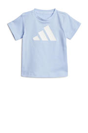thumbnail: adidas Sportswear shirt + short blauw