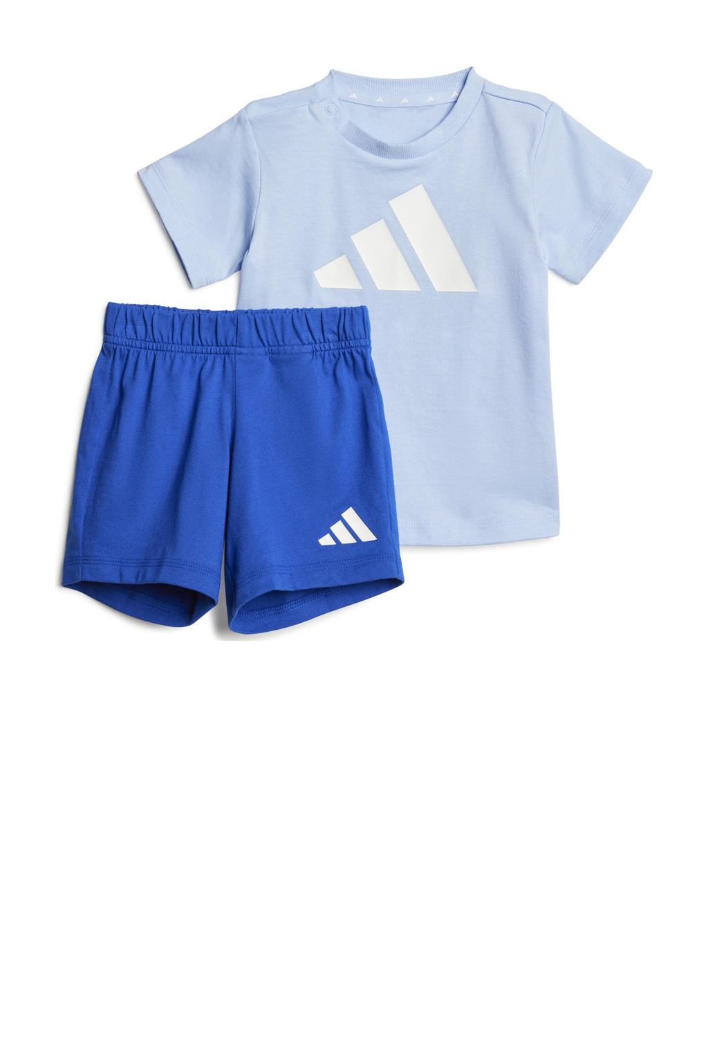 adidas Sportswear shirt + short blauw