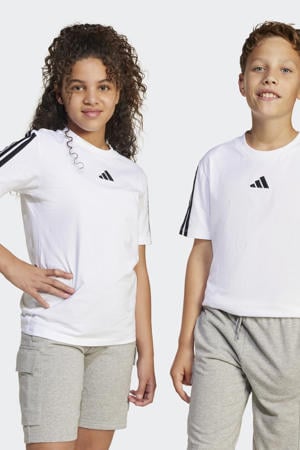 T-shirt wit/zwart