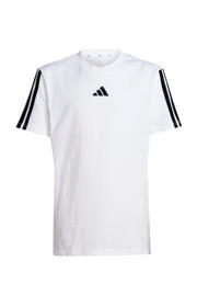 thumbnail: Wit en zwarte jongens en meisjes adidas Sportswear T-shirt van katoen met logo dessin, korte mouwen en ronde hals