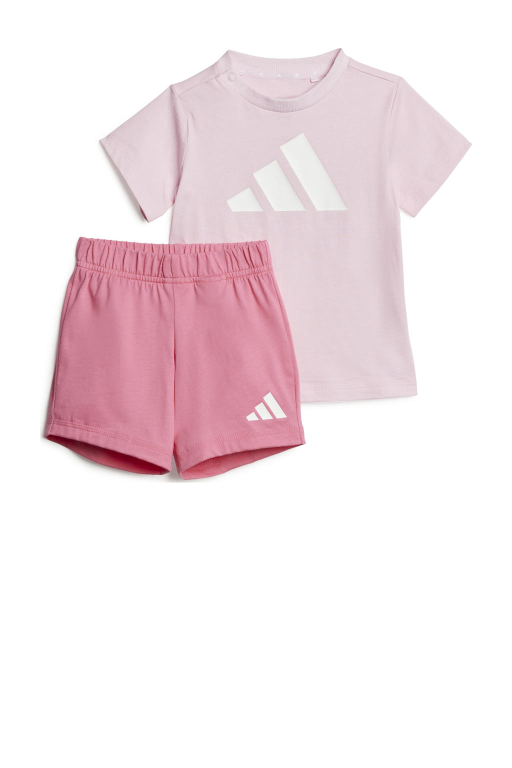 adidas Sportswear shirt + short roze