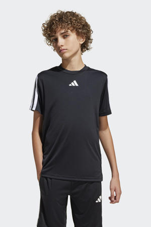 sporthsirt zwart/wit