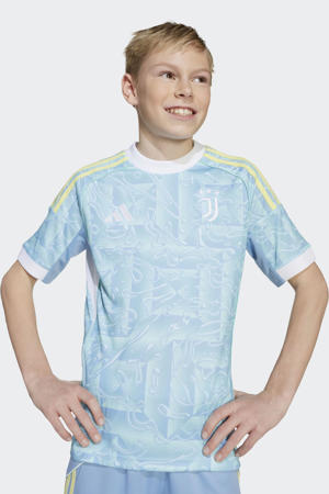 Junior Juventus FC voetbalshirt blauw/geel
