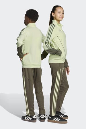 Junior Real Madrid trainingspak Tiro 24 lichtgroen