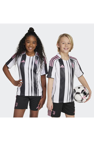junior Juventus voetbalshirt wit/zwart