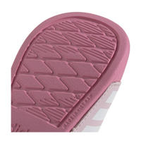 thumbnail: adidas Sportswear Adilette Estrap badslippers met hielbandje lichtroze/wit/roze