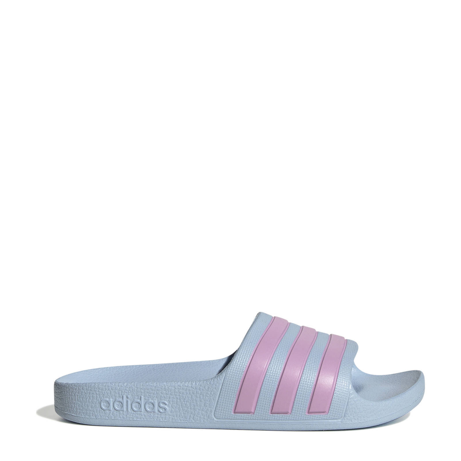 adidas Sportswear Adilette badslippers blauw/roze | kleertjes.com