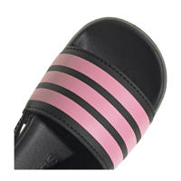 thumbnail: adidas Sportswear badslippers met hielbandje zwart/roze
