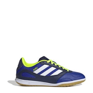 Super Sala Competition 3 junior zaalvoetbalschoenen donkerblauw/geel