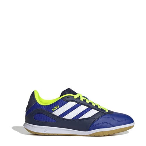 adidas Performance Super Sala Competition 3 junior zaalvoetbalschoenen donkerblauw/geel Jongens/Meisjes Imitatieleer - maat 37 1/3 afbeelding