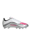 adidas Performance F50 Messi Club FG/MG junior voetbalschoenen wit/rood/grijs