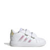 adidas Sportswear Grand Court 2.0 sneakers wit/metallic zilver