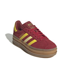thumbnail: adidas Originals Gazelle Bold sneakers rood/geel