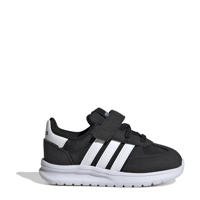 thumbnail: Zwarte jongens en meisjes adidas Sportswear Run 70s 2.0 sneakers van mesh-pu/voering: mesh/voetbed: eva met elastische veter- met klittenbandsluiting