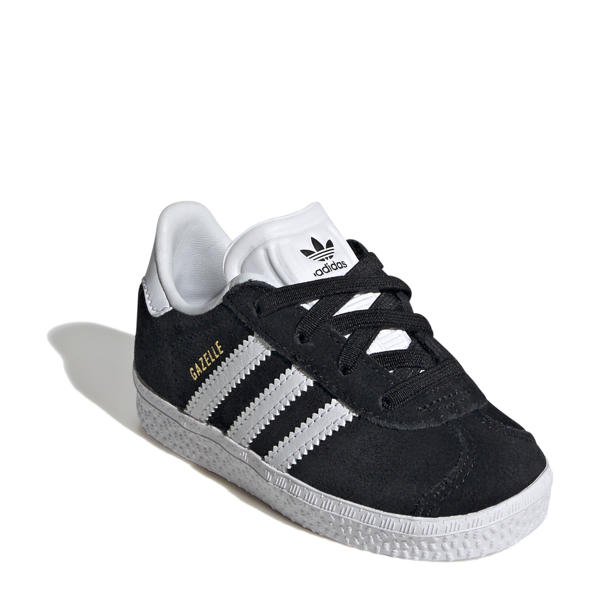 adidas gazelle silver green womens Adidas Gazelle ADV Core Black/Cloud White/Gold Metallic – Stoked Boardshop main image 1