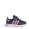 Donkerblauw/roze