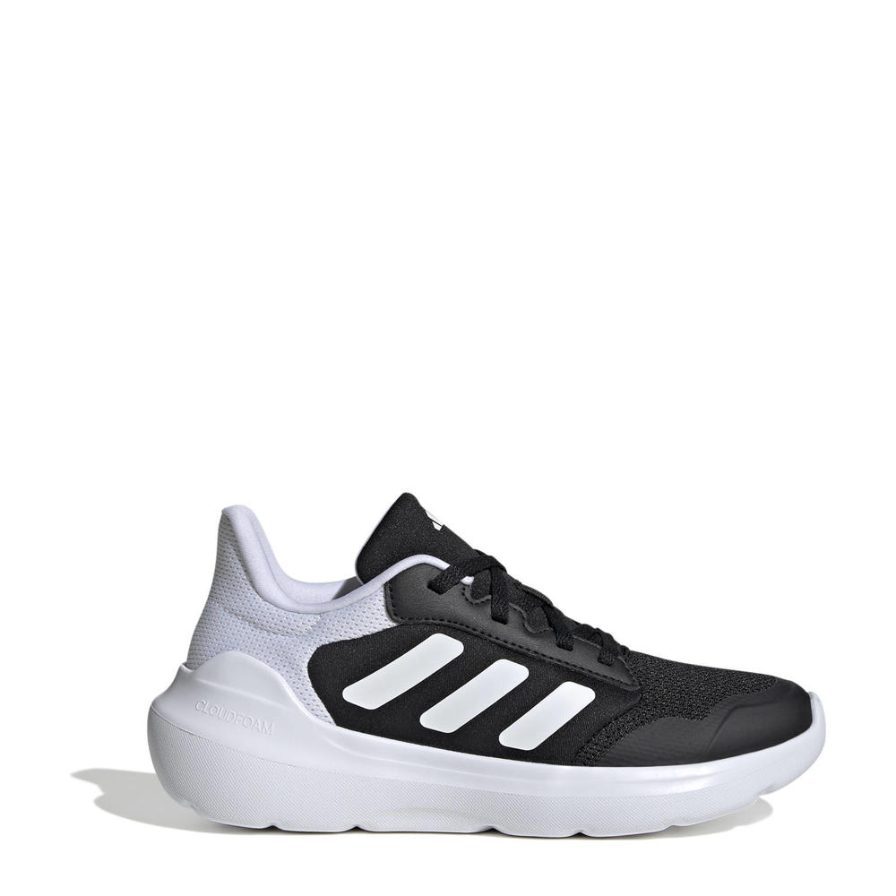 Zwart en witte jongens en meisjes adidas Sportswear Tensaur Run 3.0 sneakers van synthetisch,textiel met veters