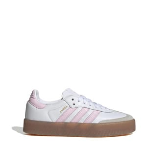 sneakers wit/roze
