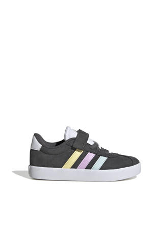 VL Court 3.0 sneakers zwart/wit/geel/roze/turquoise