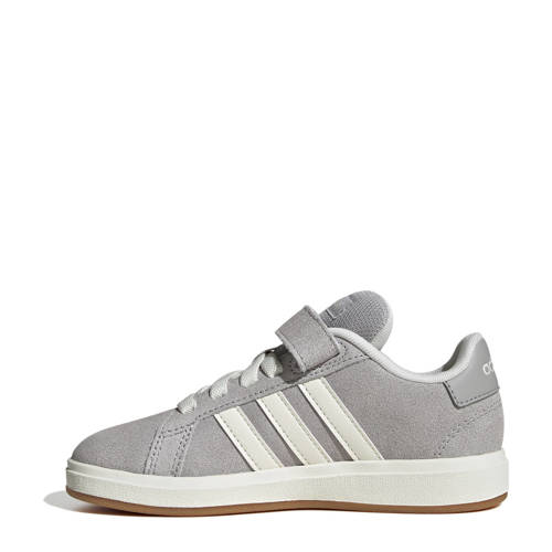 adidas Sportswear Grand Court 00s sneakers grijs/wit Jongens/Meisjes Suède