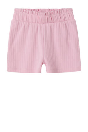 casual short lichtroze