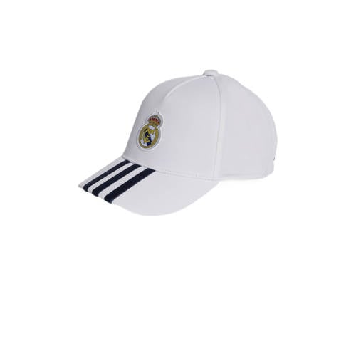 adidas Performance Youth Real Madrid pet Sportpet Wit Logo