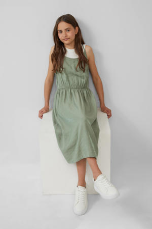 midi jurk groen
