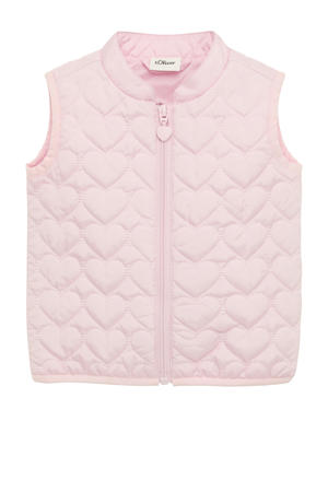 bodywarmer lichtroze