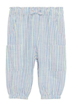 casual broek blauw