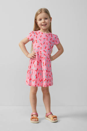 korte jurk roze