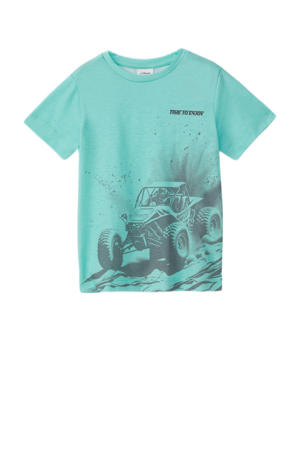 T-shirt turquoise