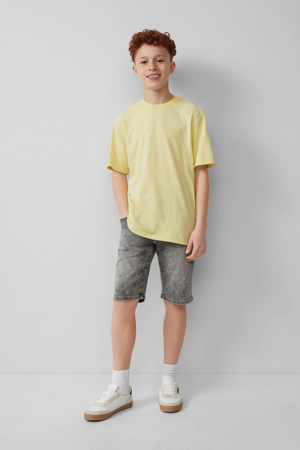 s.Oliver denim short black denim