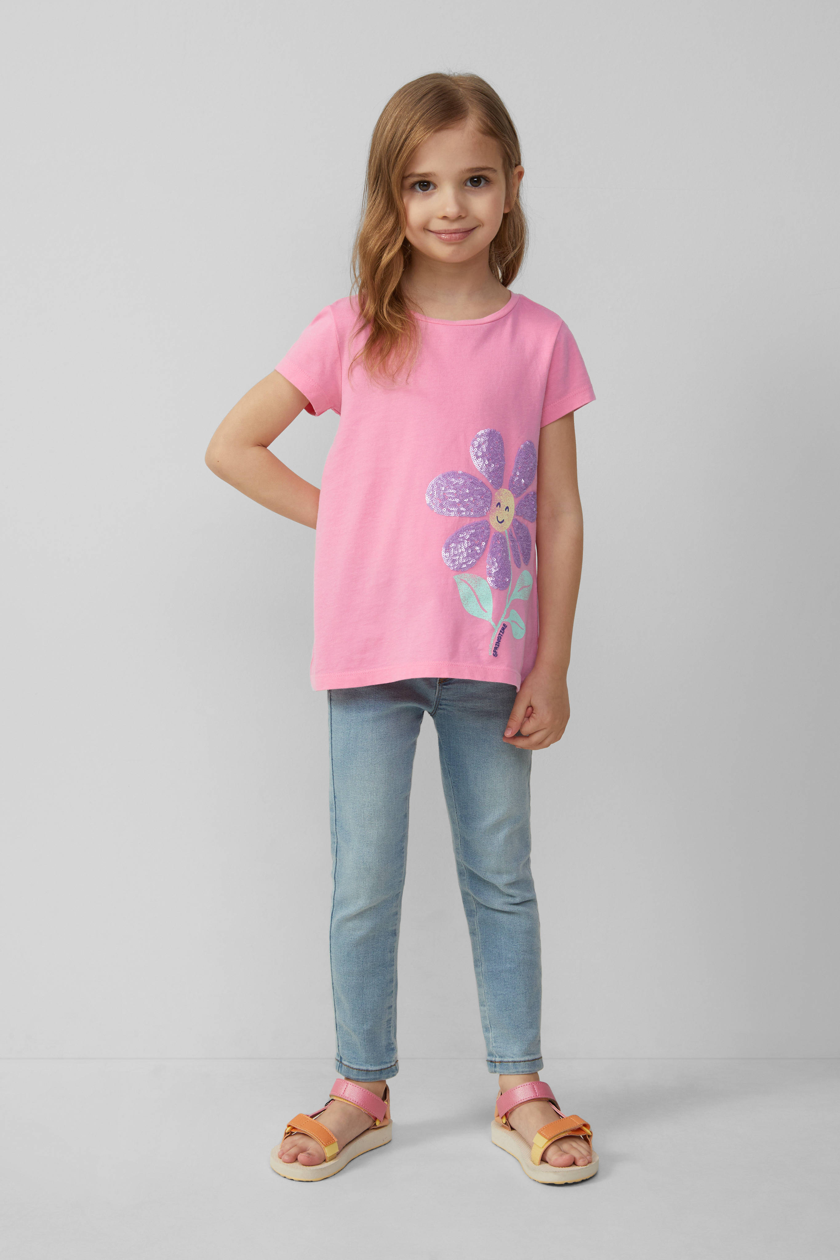 T-shirt donna con paillettes Sweet Years con cuore - La Strega di