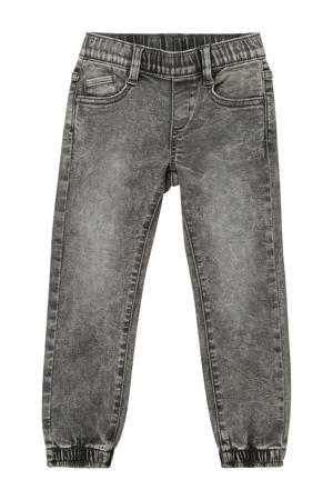 waist regular fit jeans grey denim
