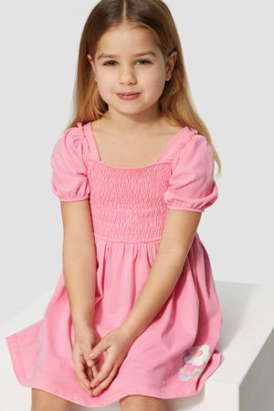 korte jurk roze