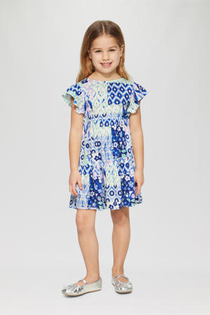 zomerjurk blauw