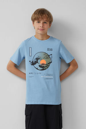 T-shirt lichtblauw