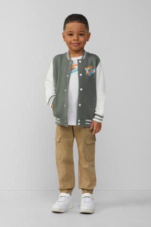 baseball jacket lente donkergroen
