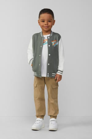 baseball jacket lente donkergroen