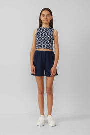 thumbnail: s.Oliver casual short donkerblauw