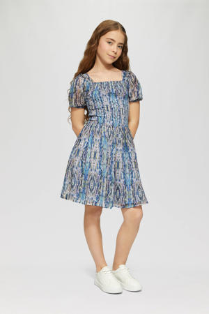 korte jurk met glitter multi