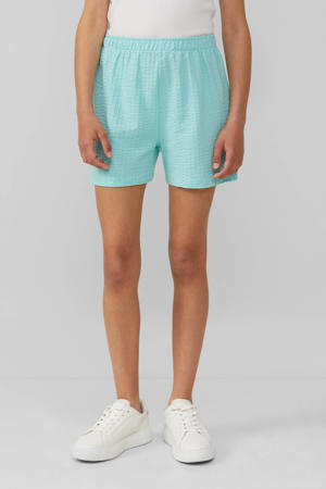 casual short turquoise