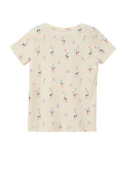 thumbnail: s.Oliver T-shirt beige rib gebreid