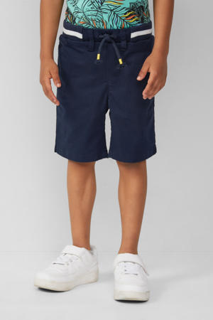 casual short donkerblauw