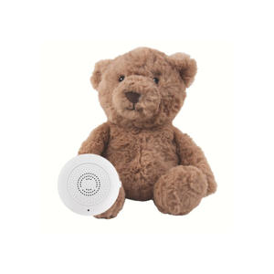 Lou (brown) - Oplaadbare hartslagknuffel