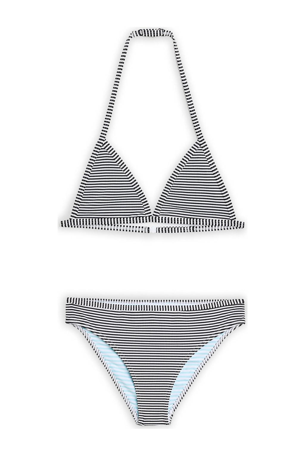 America Today triangel bikini zwart/wit